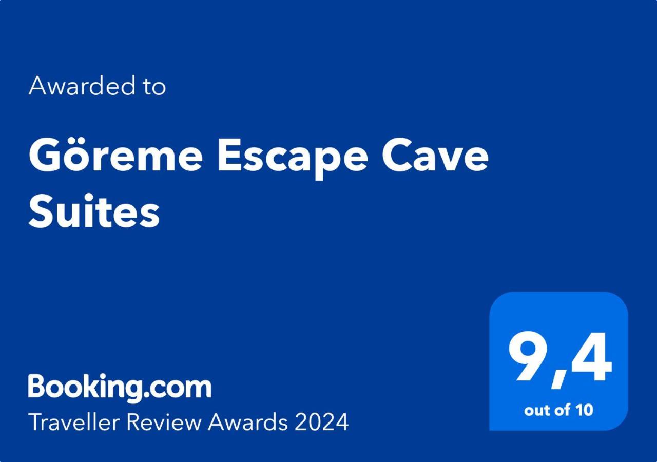 Goereme Escape Cave Suites Eksteriør bilde
